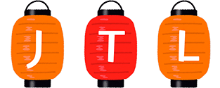 Logotipo de la sección del blog con las siglas JTL de Japón a través de la literatura