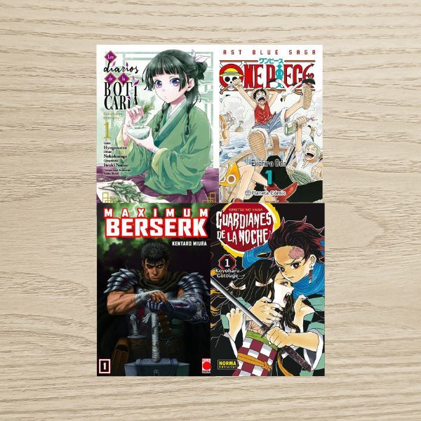Los cinco mangas más vendidos de 2025