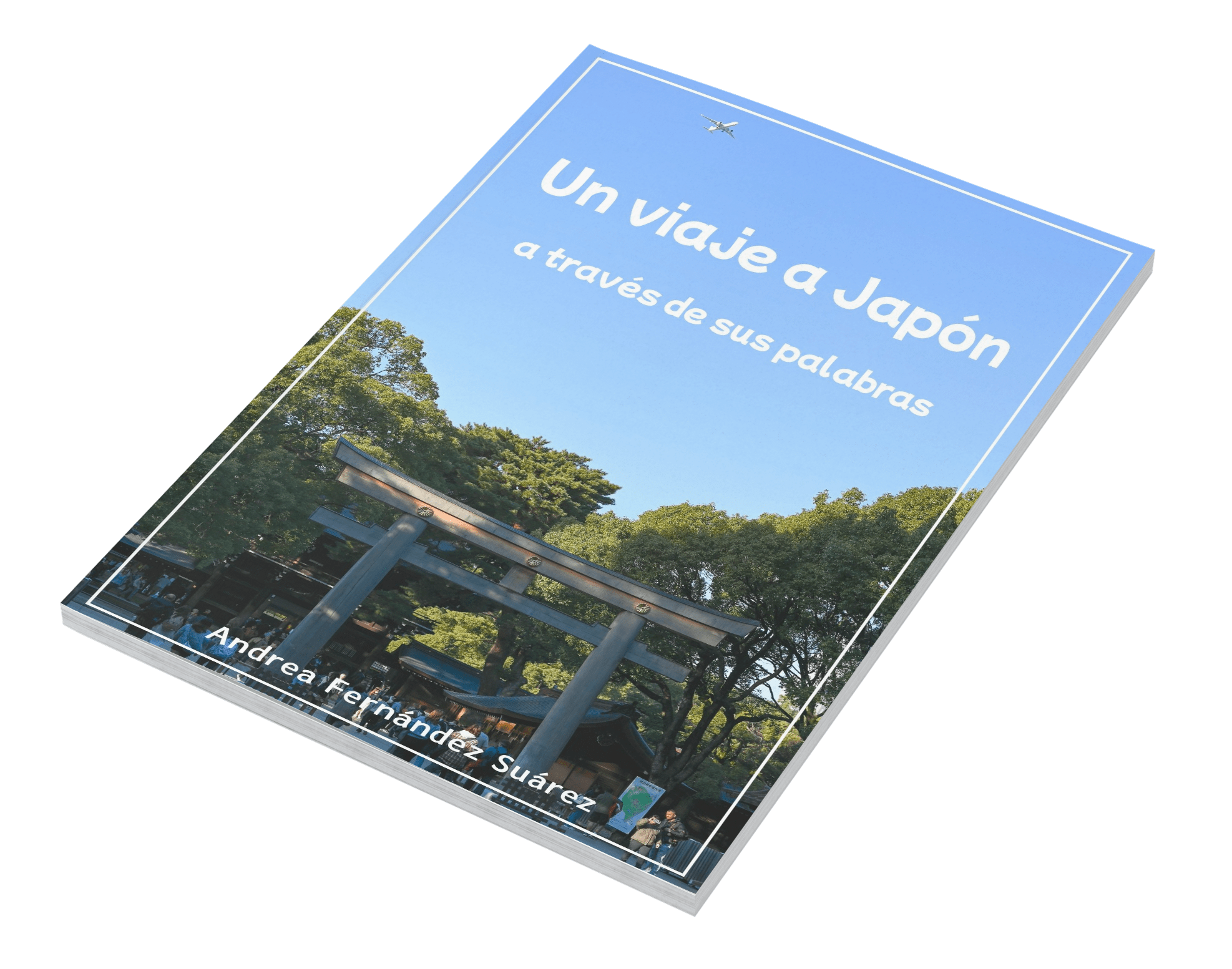 Portada de mi guía Un viaje a Japón a través de sus palabras, que explica el significado y otros datos de vocabulario japonés de uso habitual en la literatura