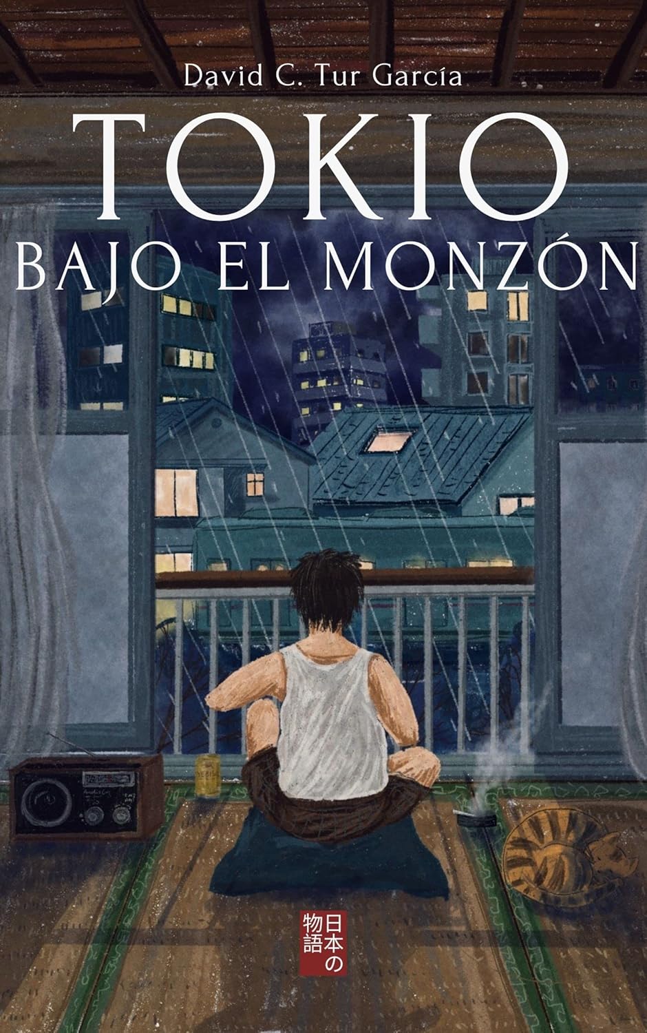 Portada de Tokio bajo el monzón, de David C. Tur García