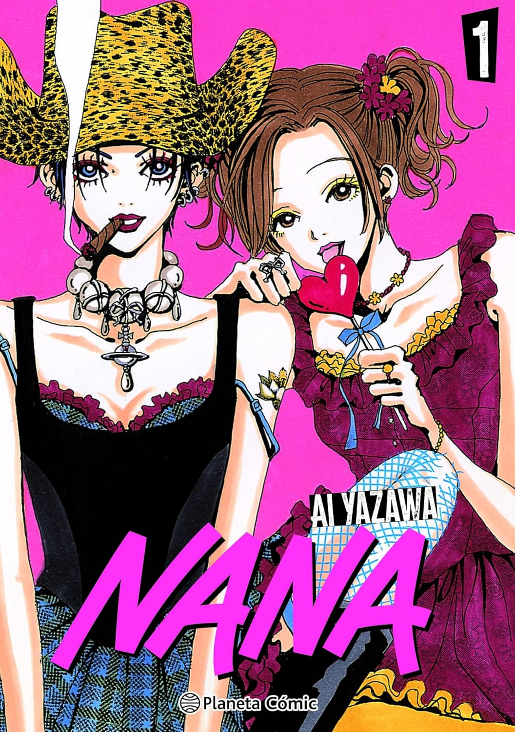 Portada de la reedición del manga Nana, de Ai Yazawa