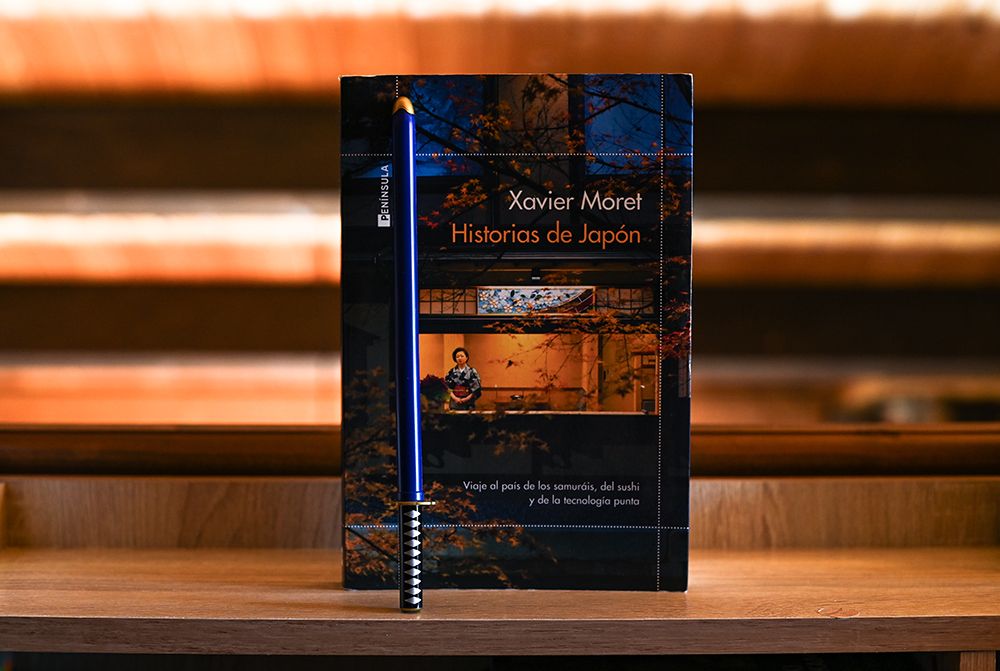 Portada de Historias de Japón, de Xavier Moret