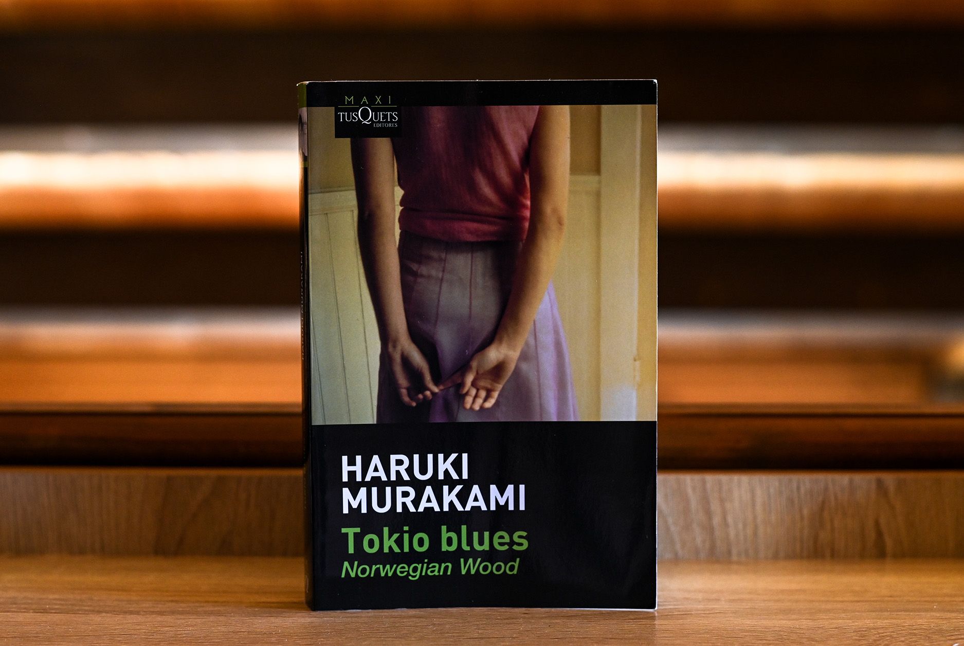 Portada de la novela Tokio Blues (Norwegian wood) de Haruki Murakami