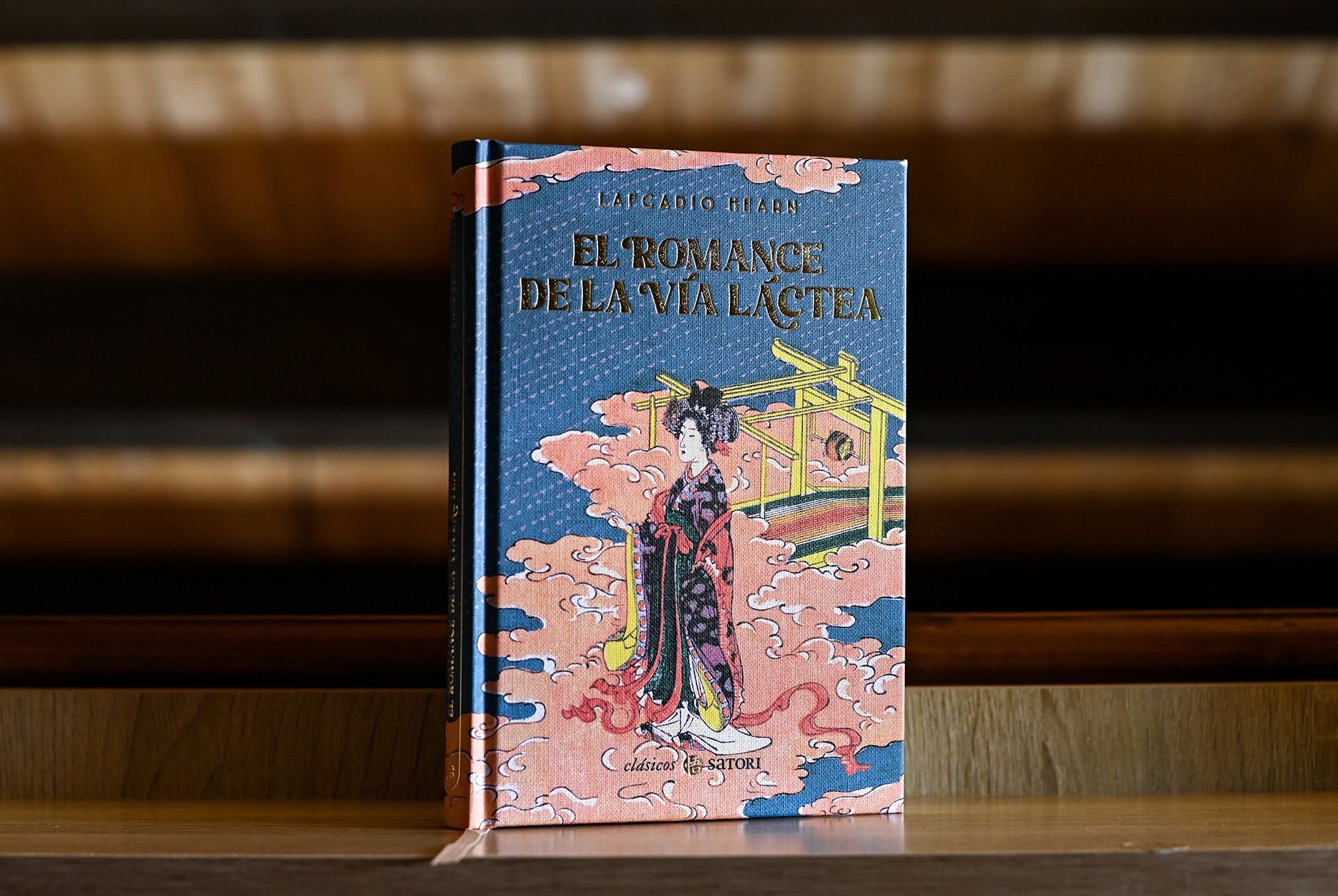 Portada de la obra El romance de la vía láctea de Lafcadio Hearn