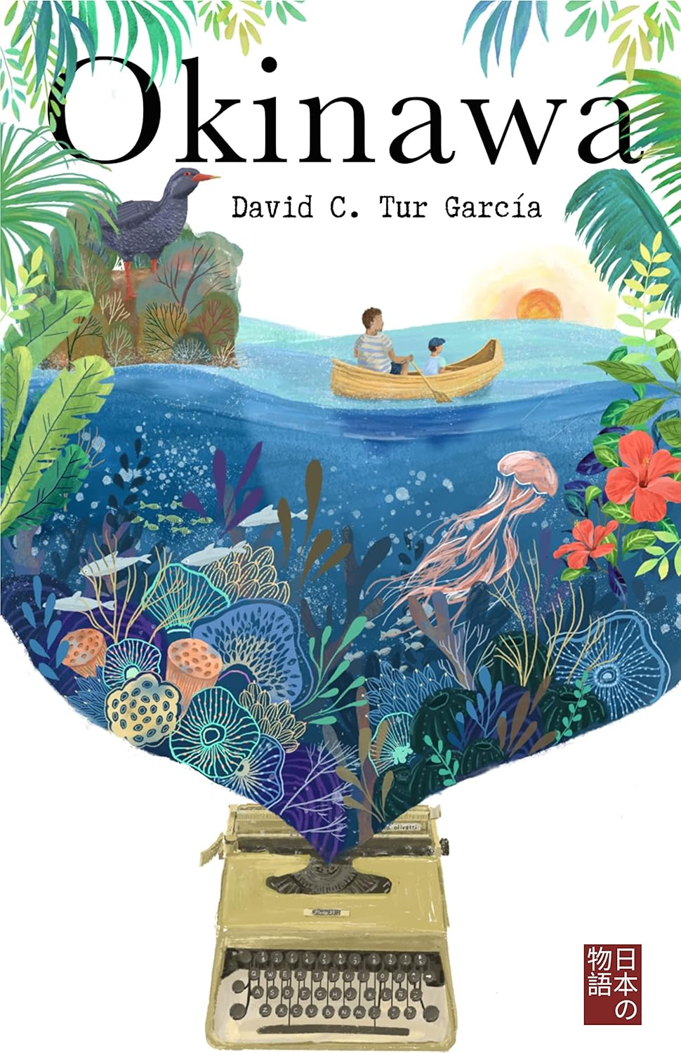 Portada de Okinawa, la novela de David C. Tur García