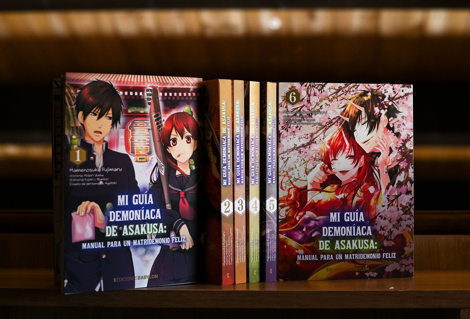 Colección de mangas Mi guía demoníaca de Asakusa